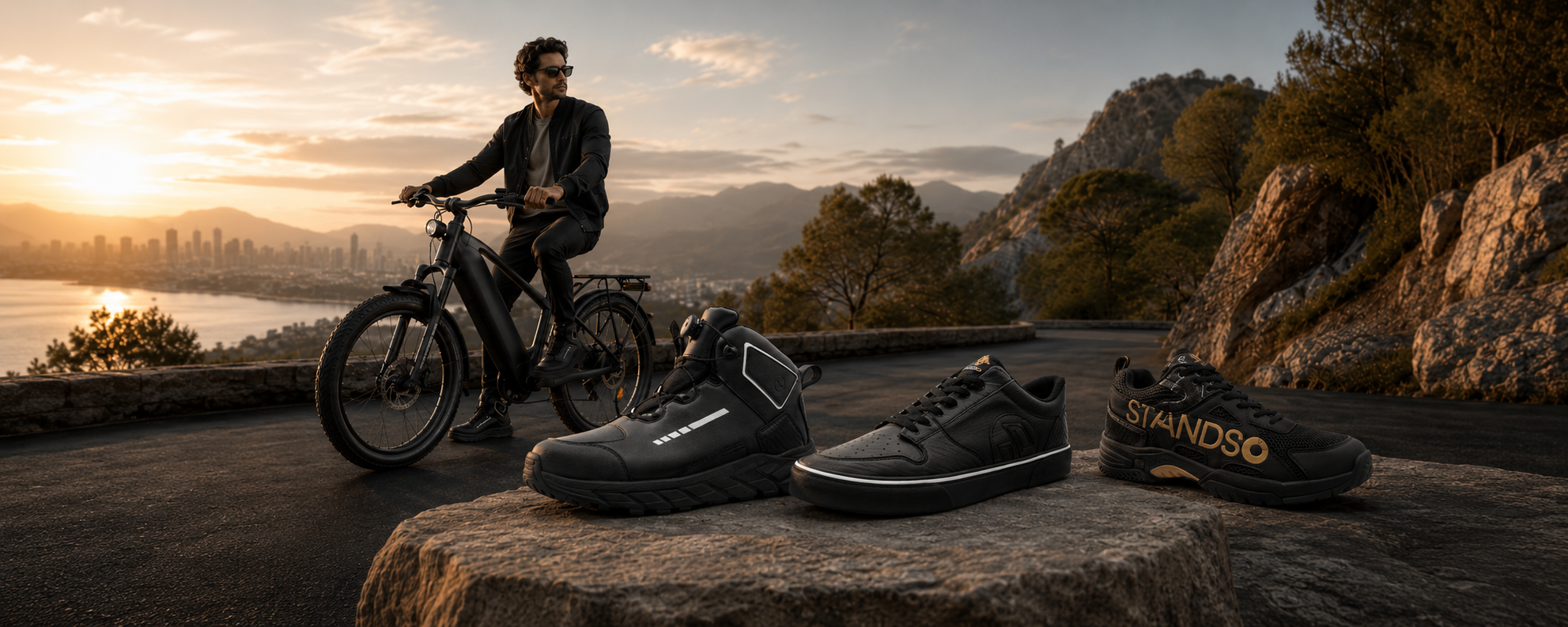 Mens Electric Bike Shoes