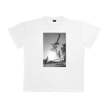 Graphic T-shirt / Skateboarding in Action