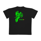 Graphic T-shirt / Bike Front Wheel Lifted