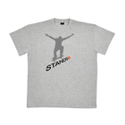 Graphic T-shirt / Man Skateboarding Flip