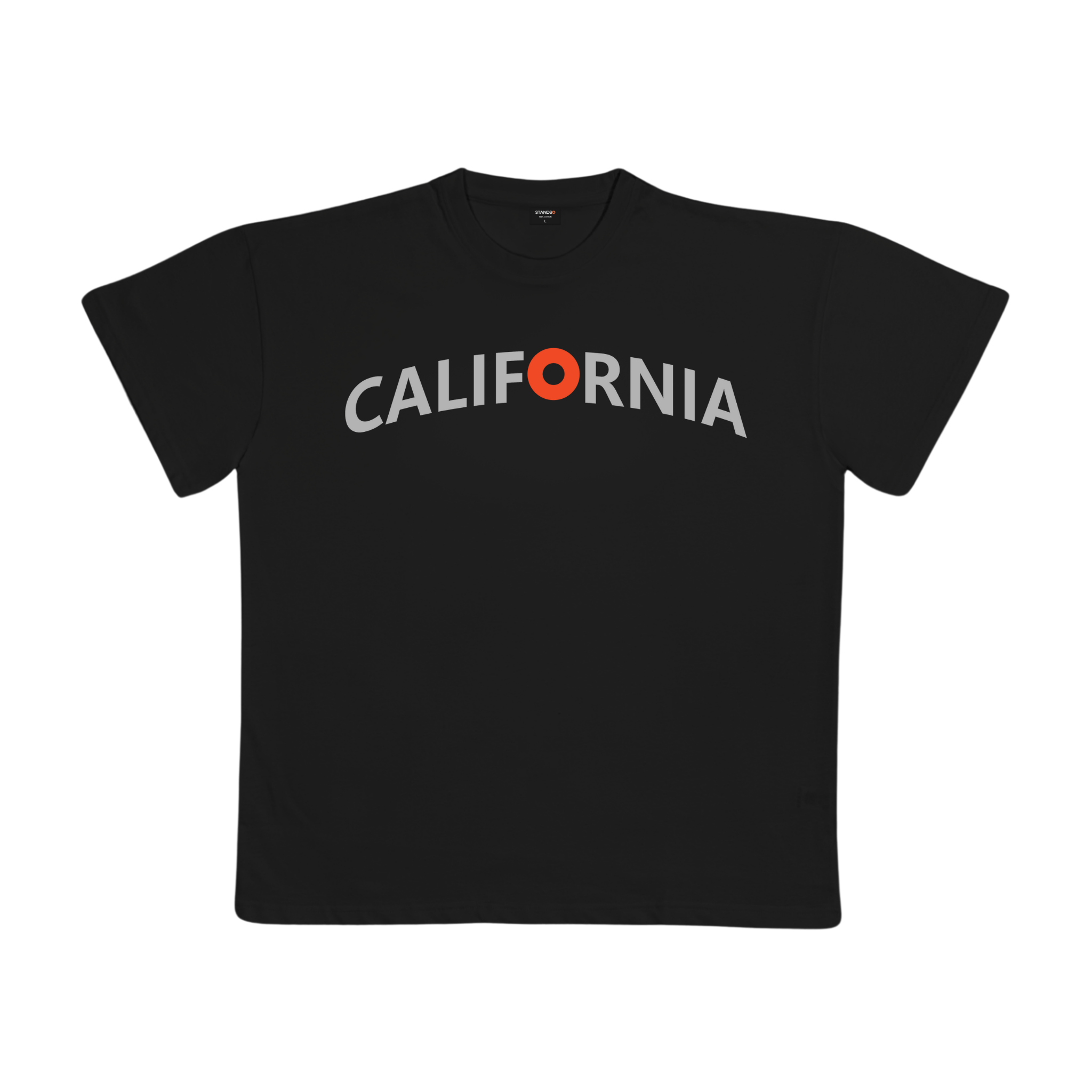 Graphic T-shirt / California Letter Type – STANDSO