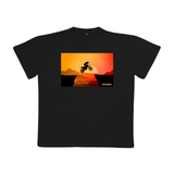 Graphic T-shirt / Bike Jumping Sunset