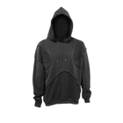 X Ripped Hoodie Heavyweight Cotton