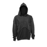 X Ripped Hoodie Heavyweight Cotton