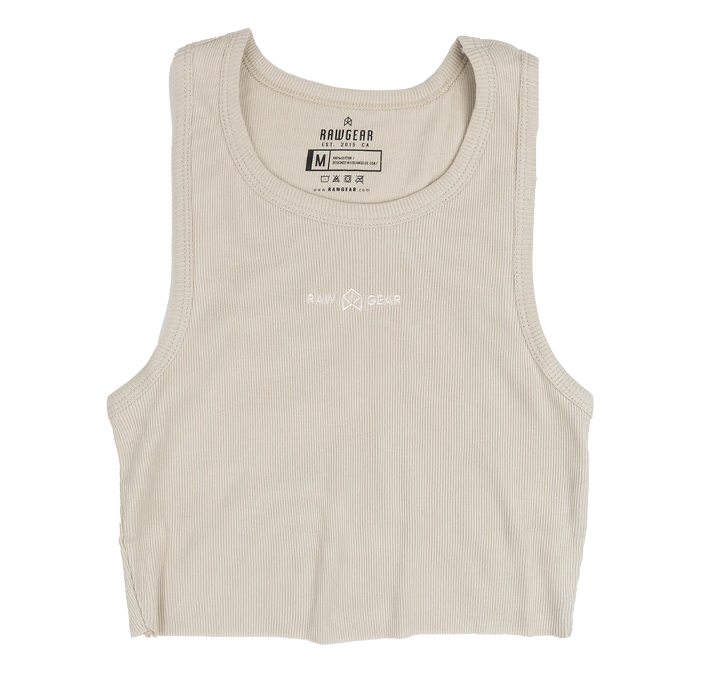 Raw Gear Women's Rib-Knit Crop Top