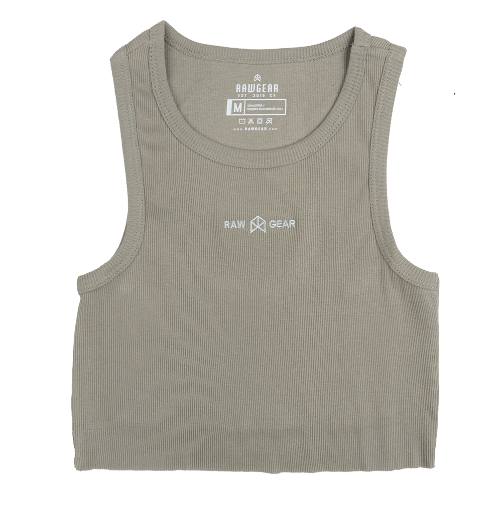 Raw Gear Women's Rib-Knit Crop Top