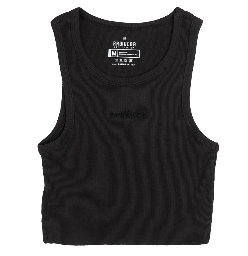 Raw Gear Women's Rib-Knit Crop Top