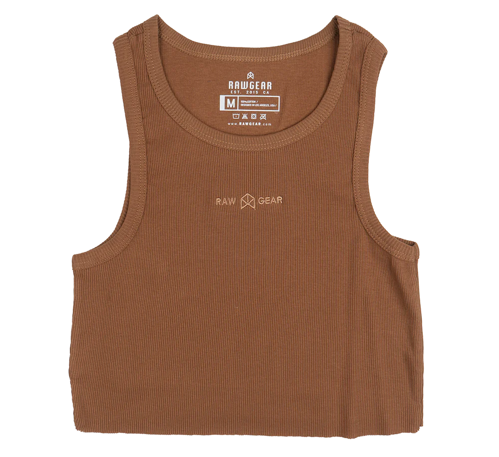 Raw Gear Women's Rib-Knit Crop Top