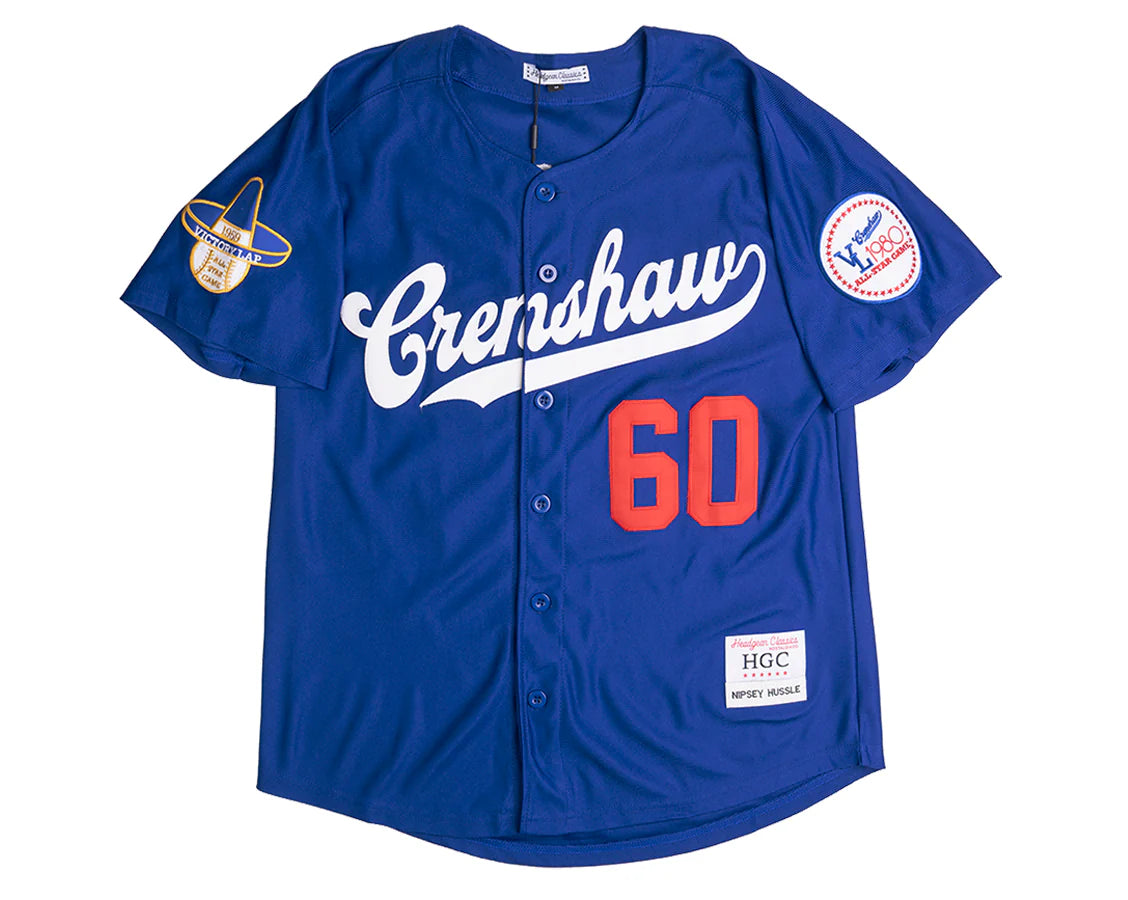 Headgear Crenshaw Nipsey Baseball Jersey