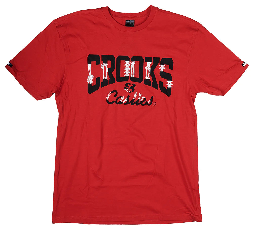 Crooks & Castles Graphic T-Shirt Red