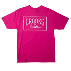 Crooks & Castles Graphic T-Shirt Hot Pink