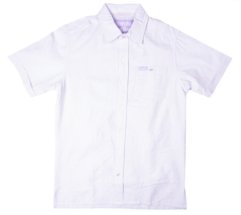 Born Fly S/S Button Down Orchid