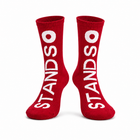 Crew Socks with Big SRANDSO Logo