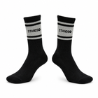 Crew Socks with Stripes and STANDSO Logo